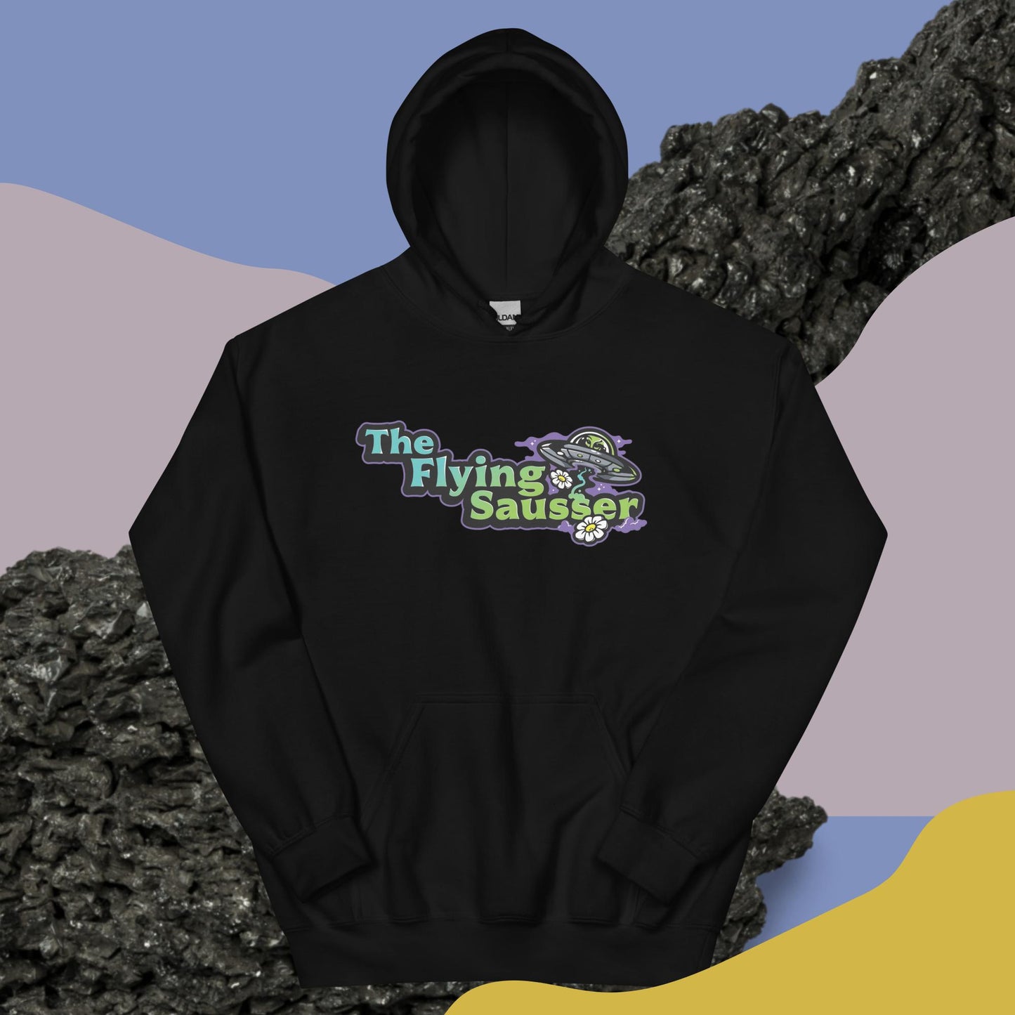 The Flying Sausser Space Hoodie