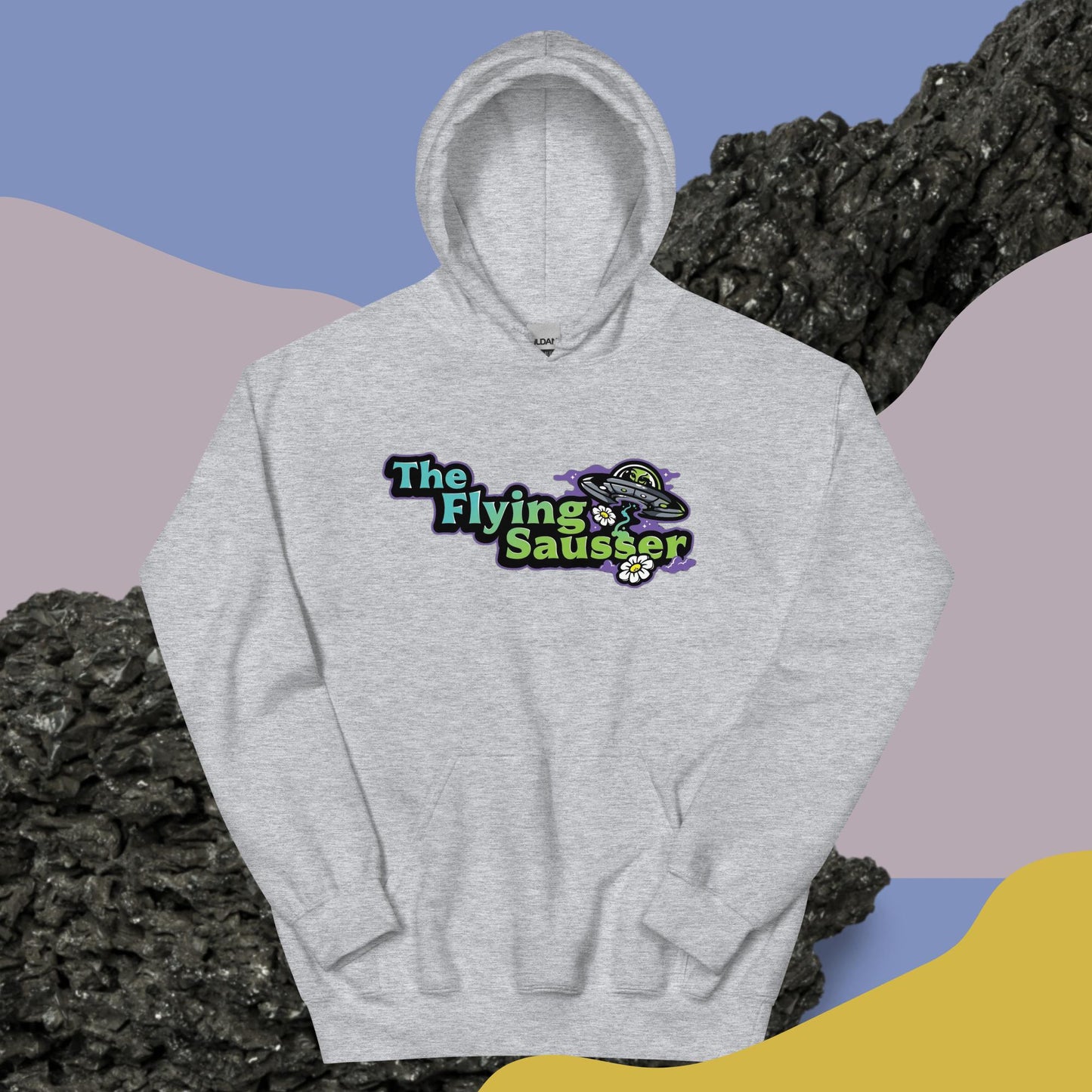 The Flying Sausser Space Hoodie